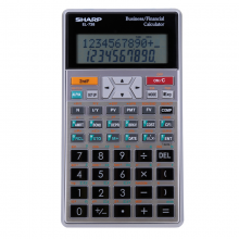 夏普（SHARP）EL-738 学生科学金融考试计算器 财务理财计算机